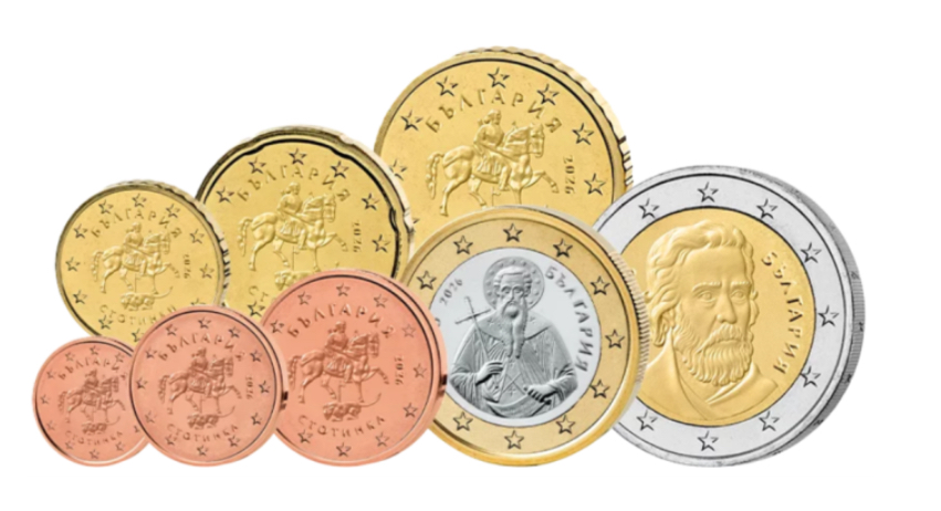 Bulgária Série Corrente 2026 (NOVO PAÍS ZONA EURO)