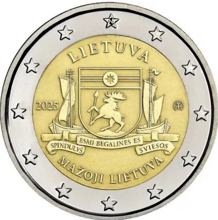 Lituânia 2€ Mazoji 2025