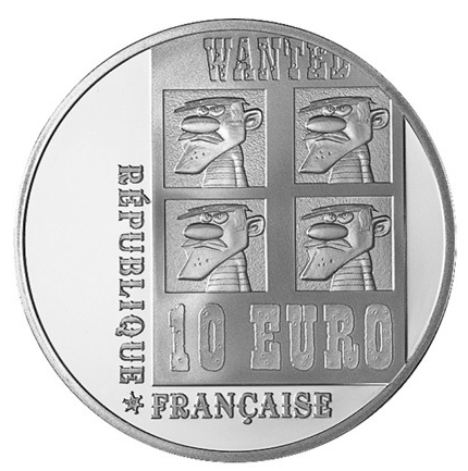 França 10€ Lucky Luke 2009