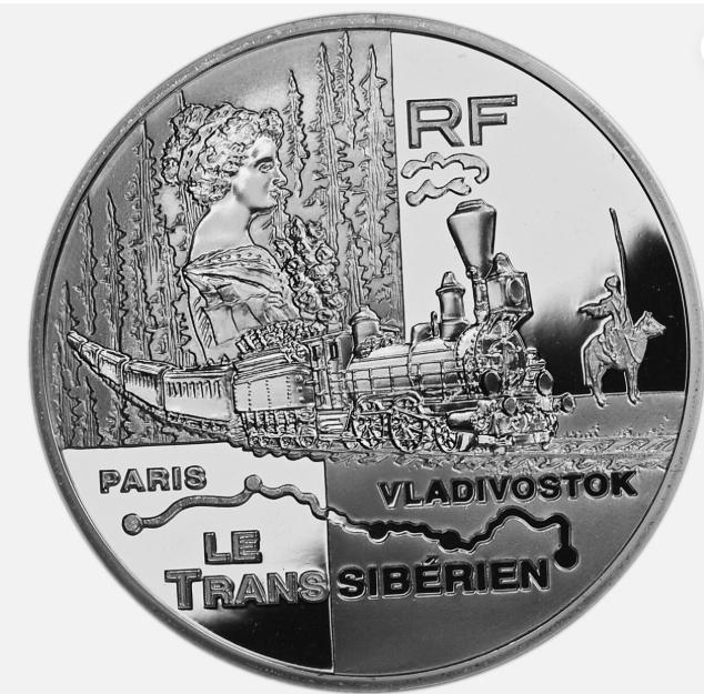 França 1,50€ O Transiberiano 2004