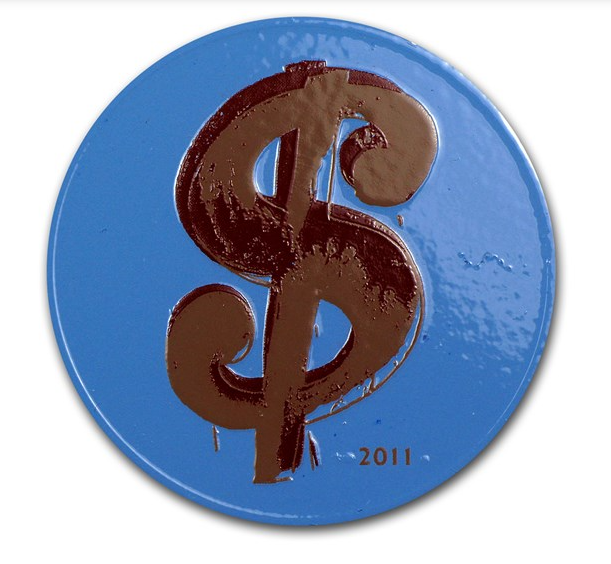 França 10€ Andy Warhol 2011