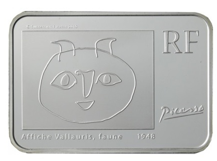França 10€ Pablo Picasso 2010