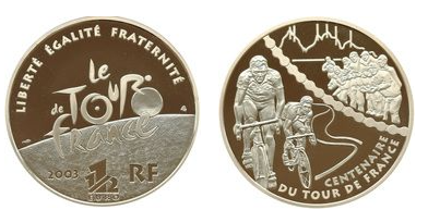 França 1,50€ Etapa de Montanha 2003