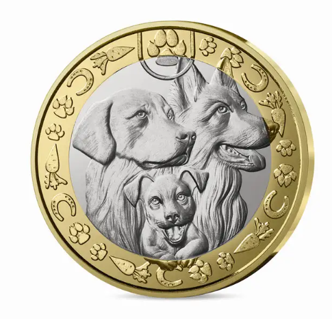 França 5€ Cão 2025