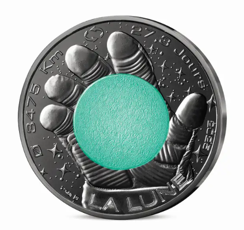 França 10€ Lua 2025