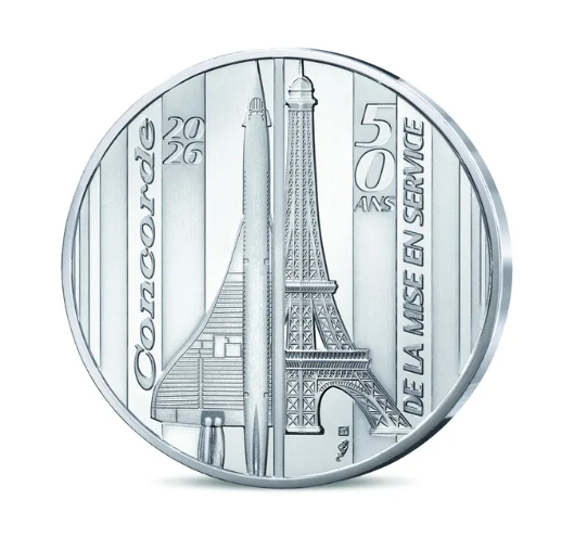 França 10€ Concorde 2026