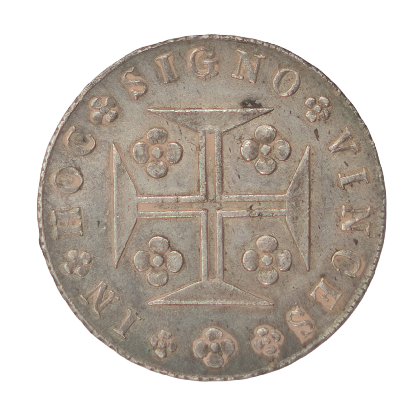 D. Maria II Cruzado Novo (480 Réis) 1833 Prata