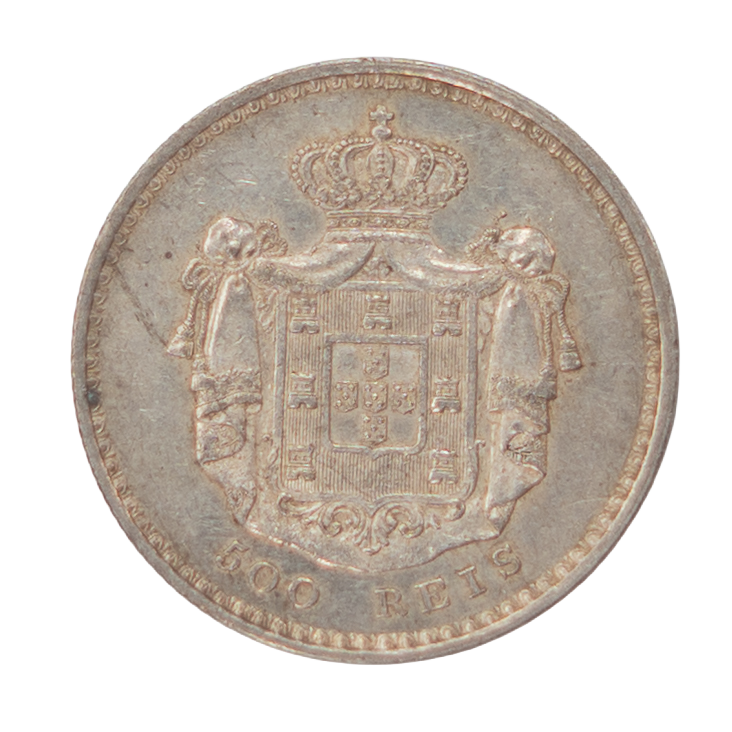 D. Maria II 500 Réis 1851 Prata