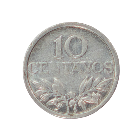 Portugal 10 Centavos 1969 Alumínio