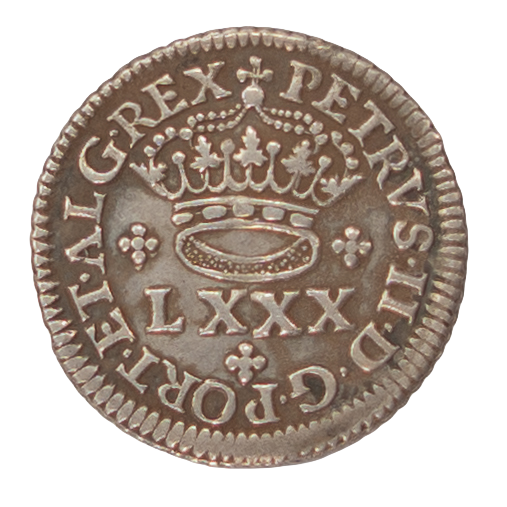 D. Pedro II Tostão (100 Réis) N/D Prata