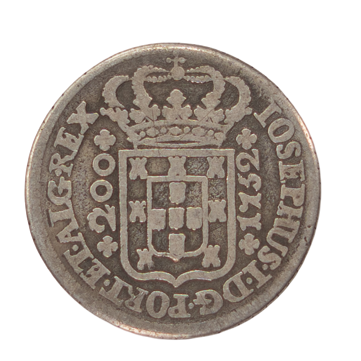 D. José I 12 Vinténs 1752 Prata