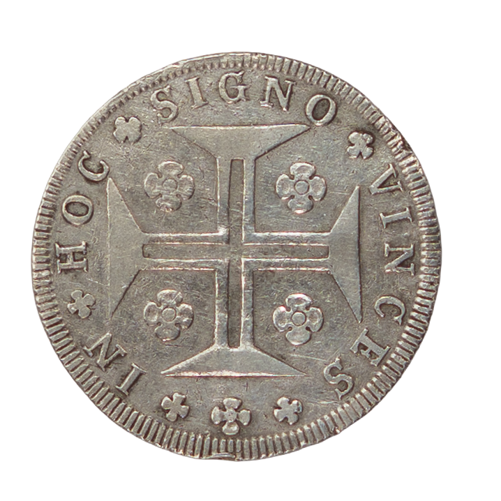 D. Maria I e D. Pedro III 12 Vinténs (240 Réis) 1782 Prata