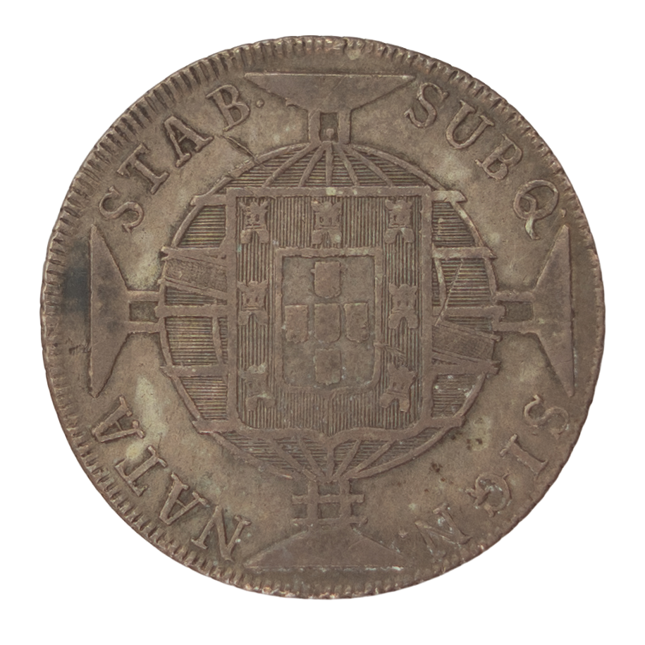 D. João VI 960 Réis  1819 Rio de Janeiro Prata