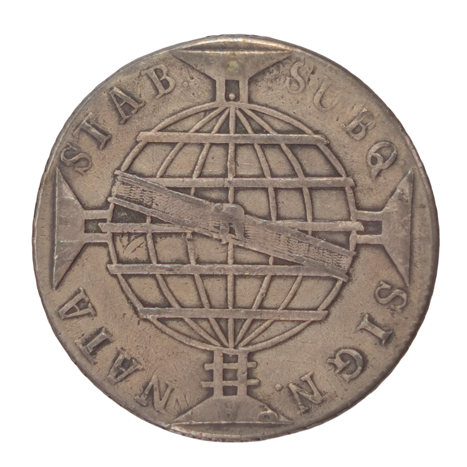 Brasil D. João P. Regente 960 Réis 1816 Rio de Janeiro Prata 