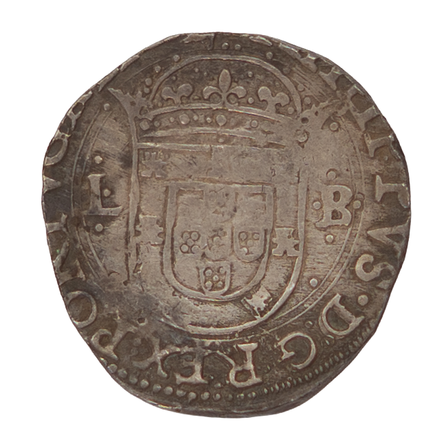 D. Filipe II Tostão (100 Reais) N/D Prata 