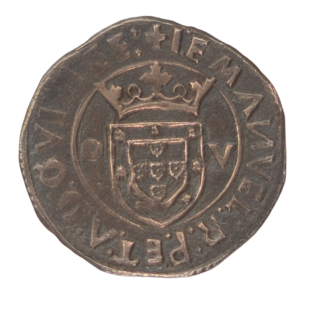 D. Manuel I Tostão (100 Reais) N/D Prata