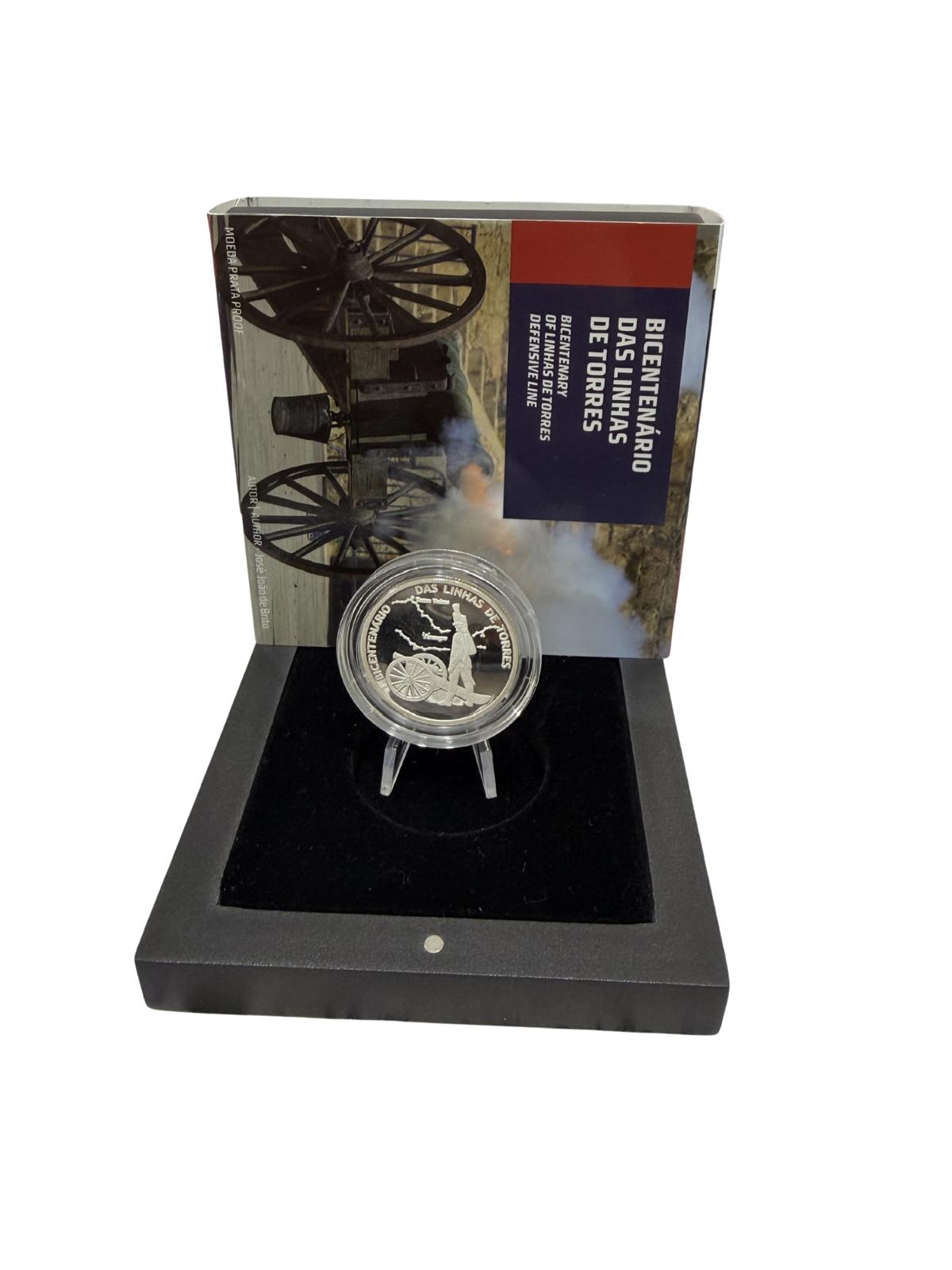 Portugal 2,50€ Linha das Torres Prata Proof 2010