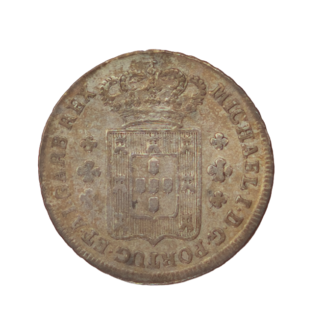 D. Miguel I 6 Vintens (120 Réis) N/D Prata