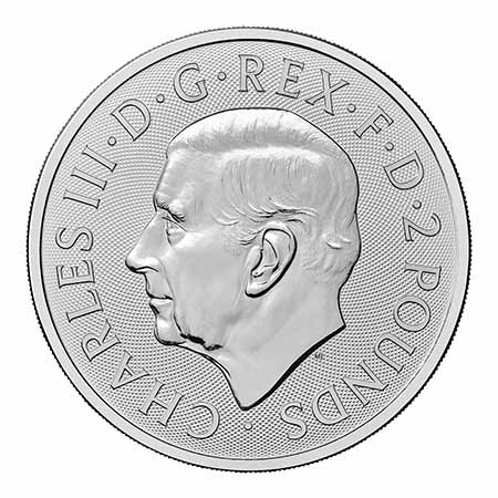UK 2 Pounds (1 oz. Prata) Monstro do Lago Ness, 2026