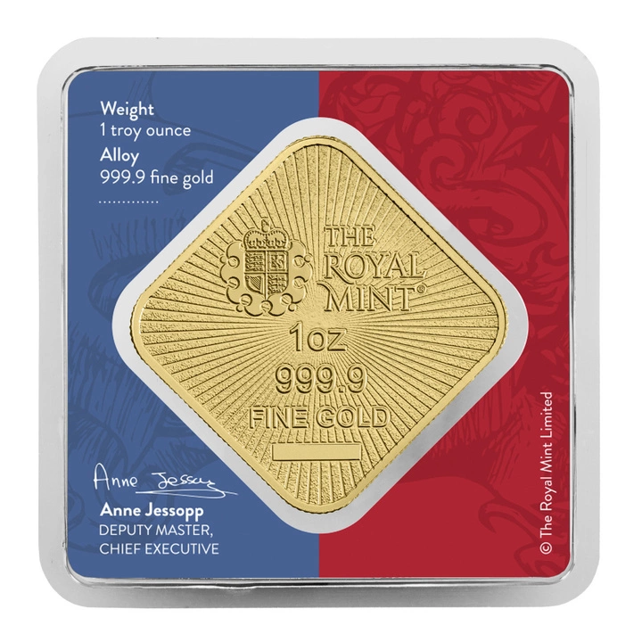 Britannia e Liberty Barra 1 Onça (31,1 gr.de ouro)