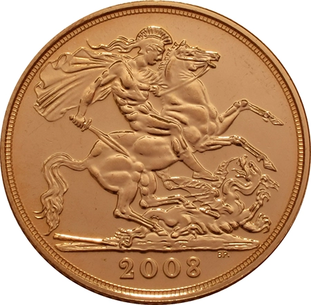Libra Sovereign Isabel II 2008