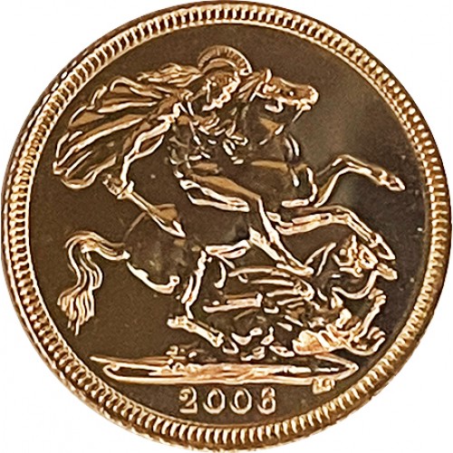 UK 1/2 Libra Elisabeth II 2006