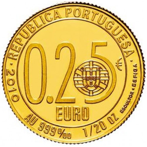 Portugal 1/4€  Luis Camões 2010 
