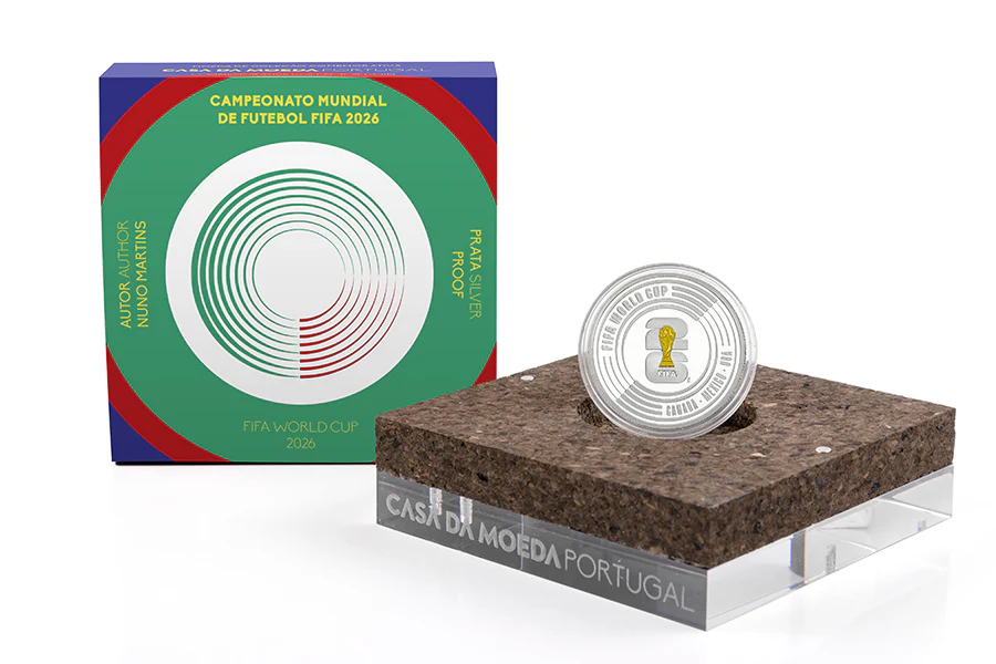 5,00€ FIFA World Cup (Prata Proof) 2026