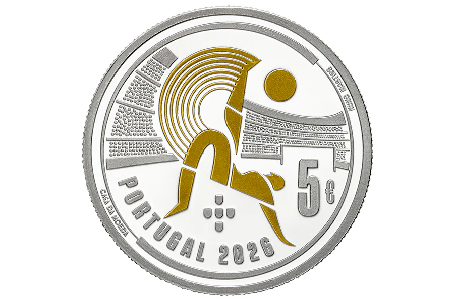 5,00€ FIFA World Cup (Prata Proof) 2026