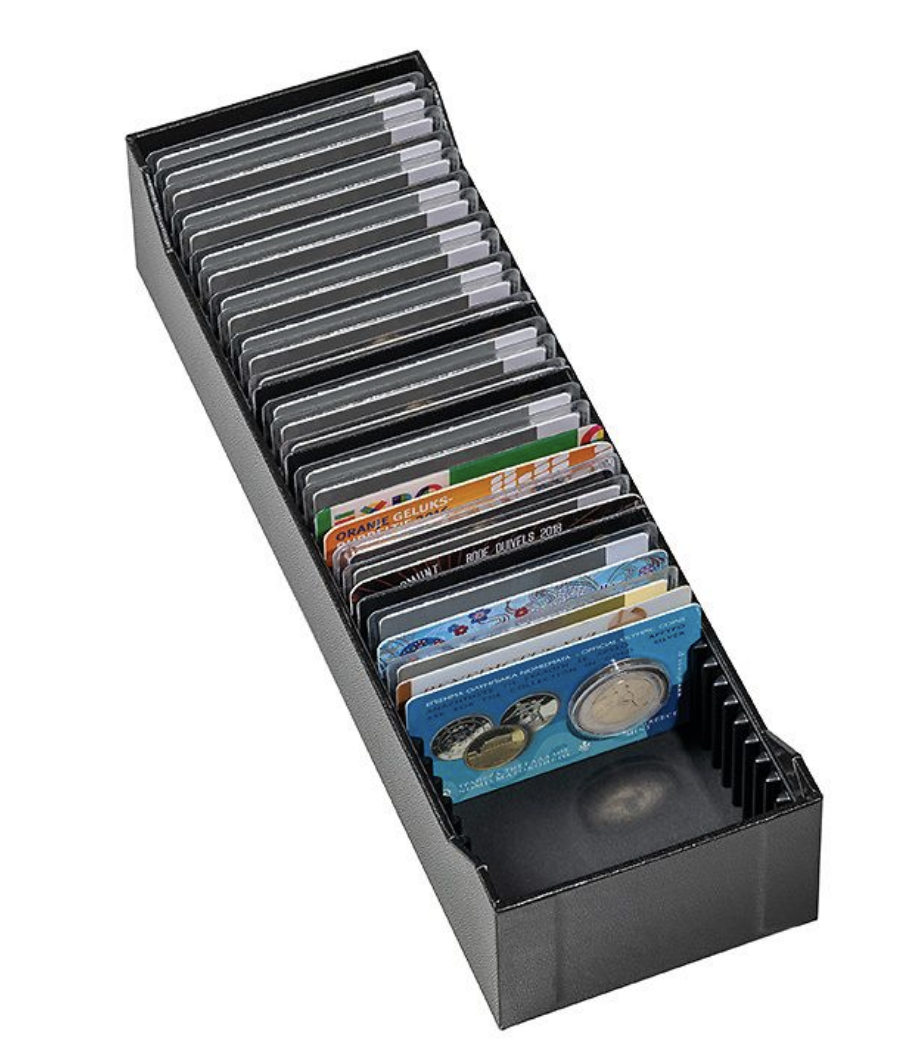 Caixa de Arquivo Logik para 40 Coincards