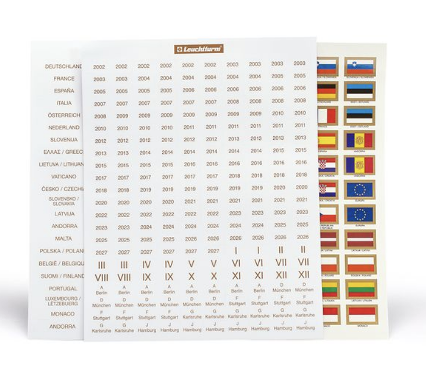 Bandeiras Autocolantes de Euro