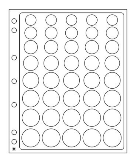 Folhas Encap para Séries de Euro 