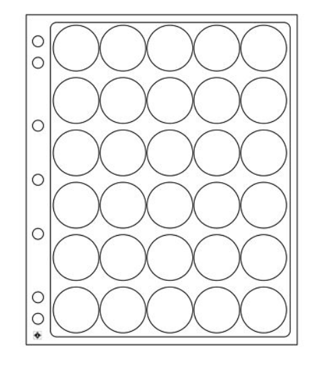 Folhas Encap para Cápsulas 32-33mm
