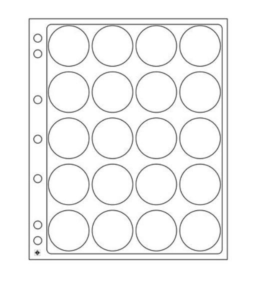 Folhas Encap para Cápsulas 38-40mm