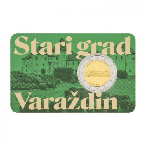 Croácia 2€ Cidade Velha Varazdin 2024 - Coincard
