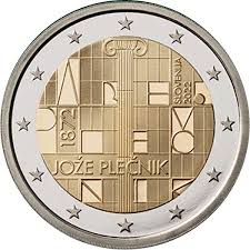 Eslovénia 2€ Jozé Plenick 2022