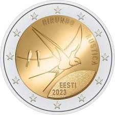 Estónia 2€ Andorinha Estoniana 2023