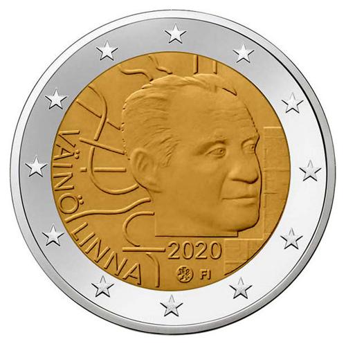 Finlândia 2€ 100ºAniv de Vaino Linna 2020