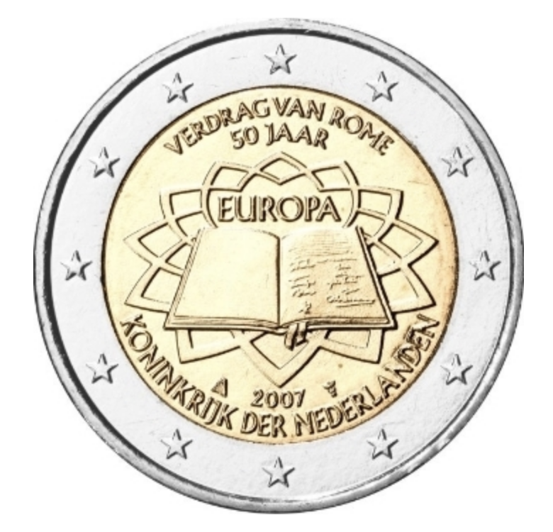 Holanda 2€ Tratado de Roma 2007