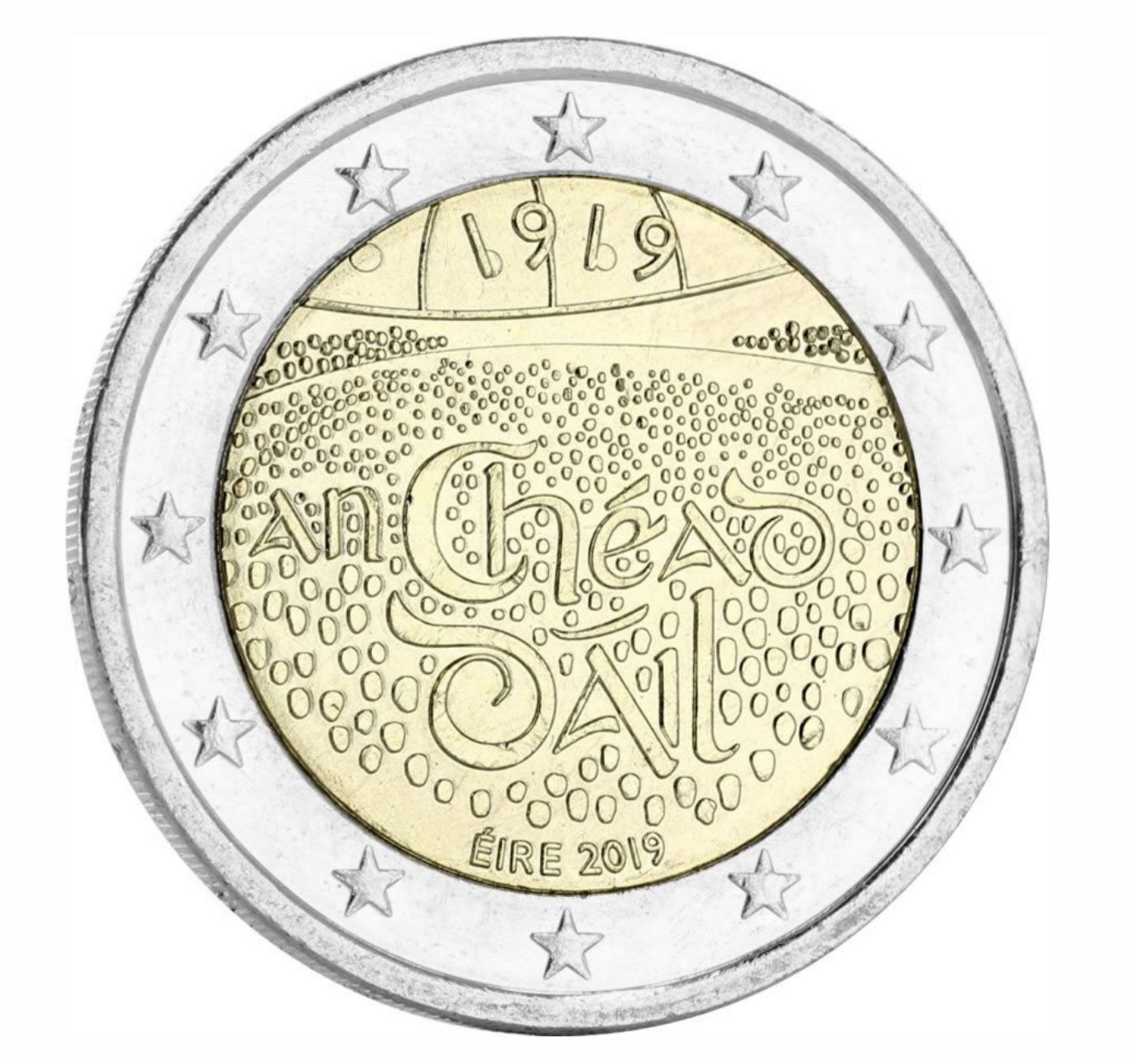 Irlanda 2€ 100 Anos Dáil Élreann 2019