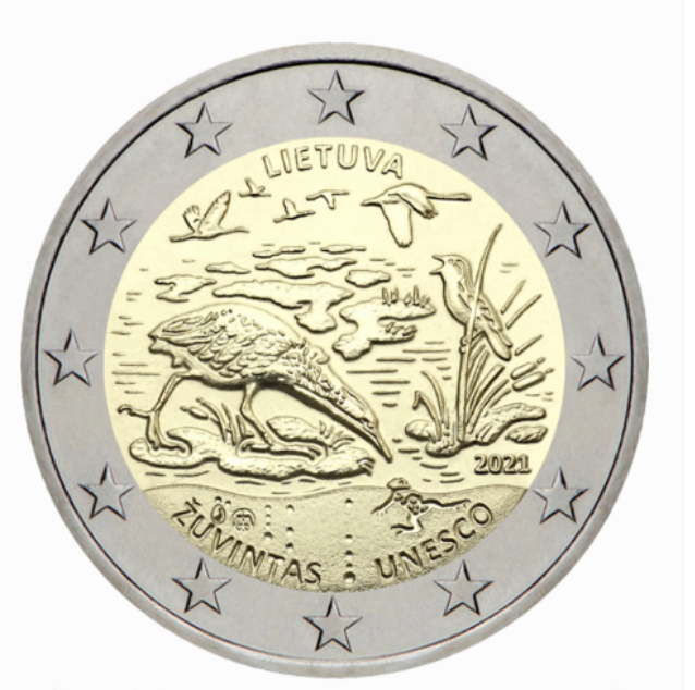 Lituânia 2€ Zuvintas 2021