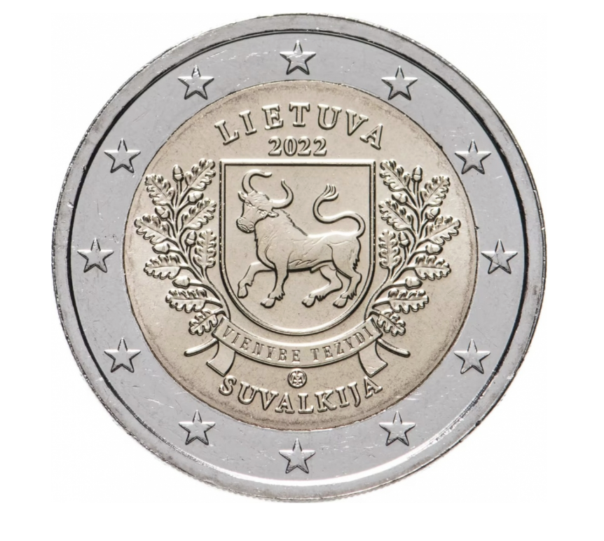 Lituânia 2€ Suvalkija 2022