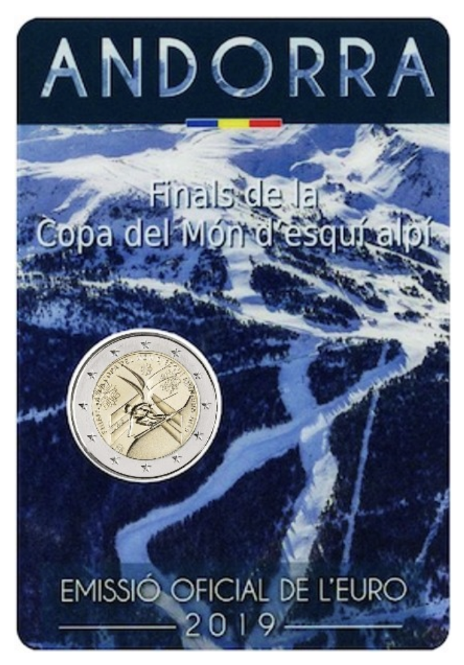 Andorra 2€ Final do Campeonato do Mundo de Sky 2019