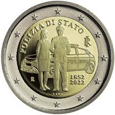 Itália 2€ Polícia Italiana 2022