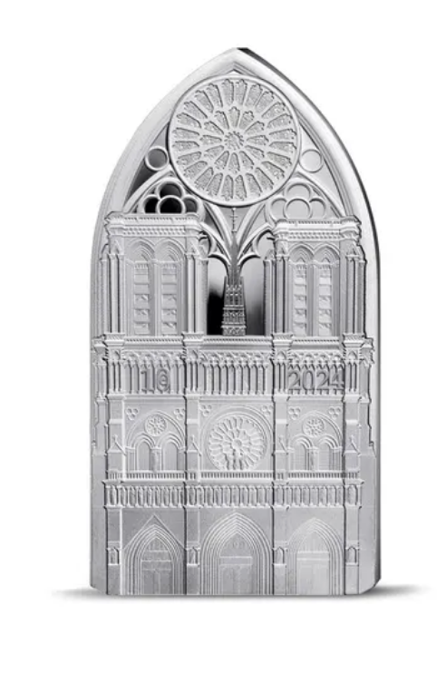 França 10€ Catedral Notre Dame 2024 