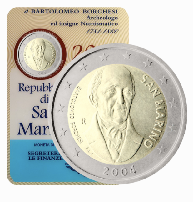 Sâo Marino 2€ Bartolomeu Borghesi 2004