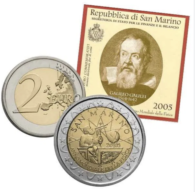 São Marino 2€ Galileo Galilei 2005