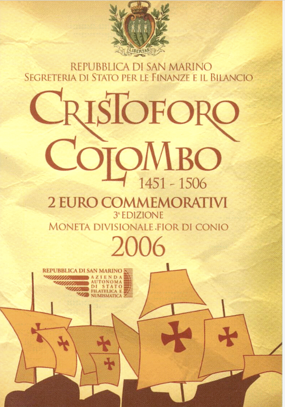 São Marino 2€ Colombo 2006