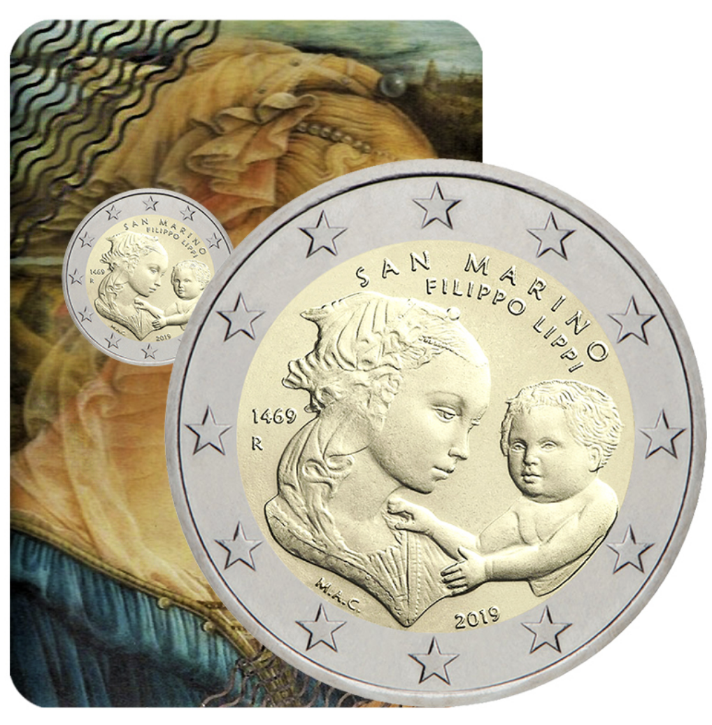São Marino 2€ Filippo Lippi 2019