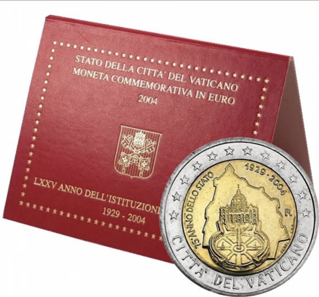 Vaticano 2€ Cidade do Vaticano 2004